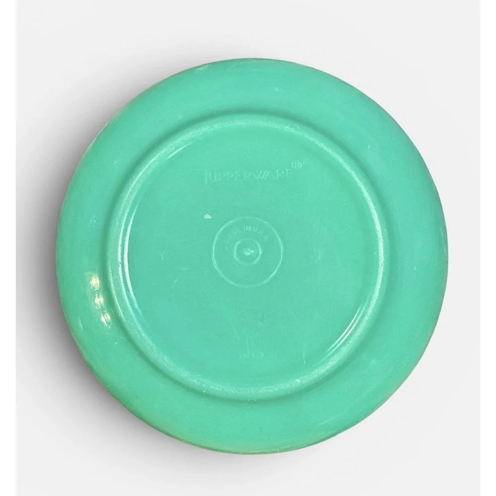 Vintage Tupperware Jadeite Green Lettuce Bowl 1424-3 No Lid No Spike 8 Inch